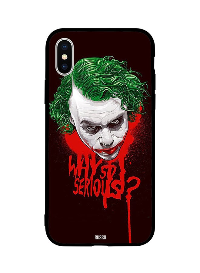 CIELITO - Protective Case Cover For Apple iPhone XS Why So Serious - Image 1