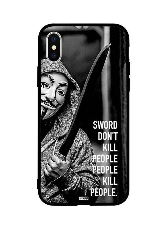 CIELITO Protective Case Cover For Apple iPhone XS People Kill People