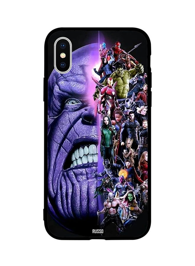 CIELITO Protective Case Cover For Apple iPhone XS Marvel Heroes
