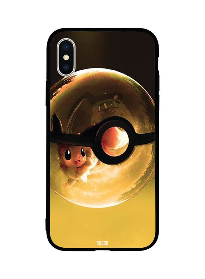 CIELITO Protective Case Cover For Apple iPhone XS Pokemon Captured Eevee