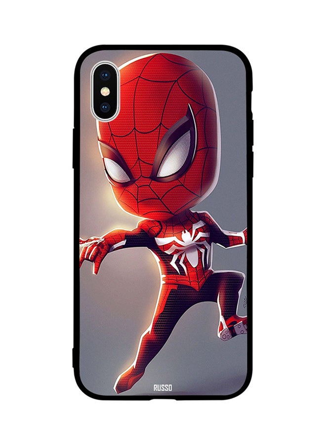 CIELITO Protective Case Cover For Apple iPhone XS Baby Spiderman in Action