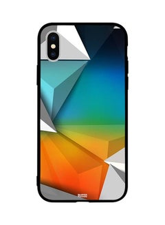 Protective Case Cover For Apple iPhone XS Geometric Design Cool Pattern