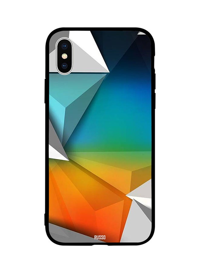 CIELITO - Protective Case Cover For Apple iPhone XS Geometric Design Cool Pattern - Image 1