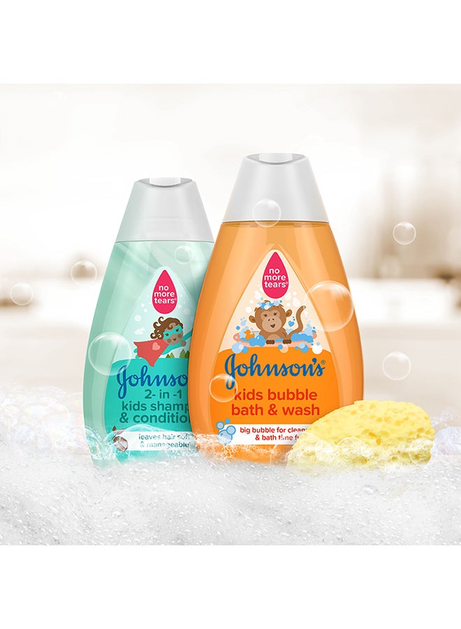 Johnson's - Kids Bubble Bath And Wash, 300Ml - Big Bubbles For Cleansing And Bath Time Fun - Image 1