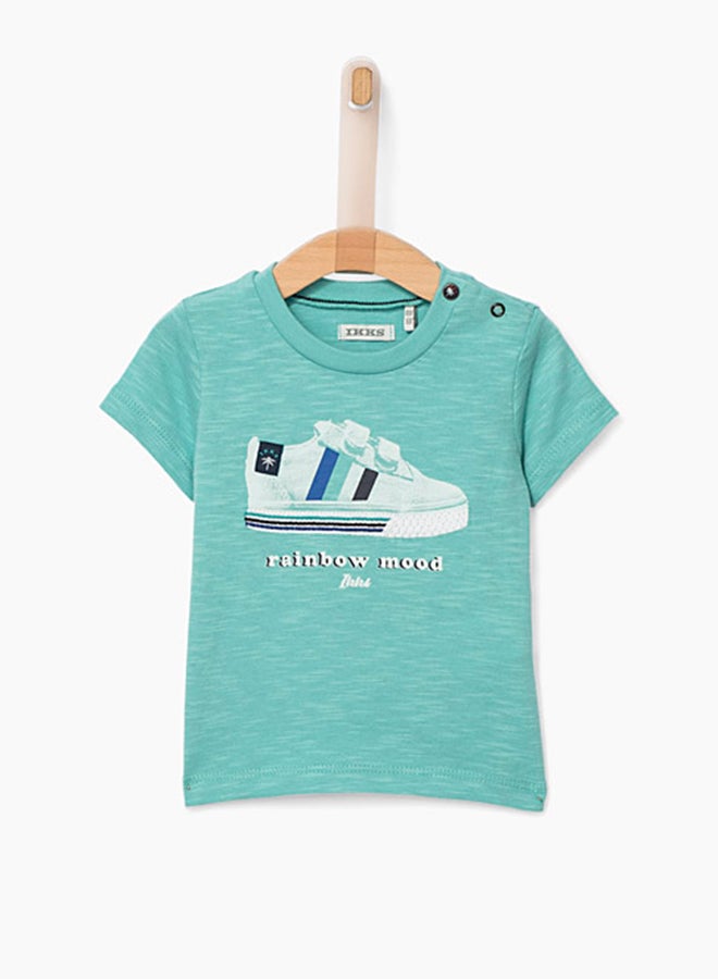 IKKS Sneaker Print T-Shirt Blue  - Image 1
