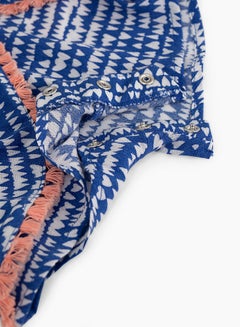 IKKS Heart Print Playsuit Blue  - Image 5