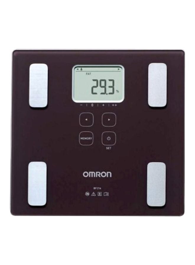 Omron Digital Weighing Scales With Body Fat Monitor And BMI Setting