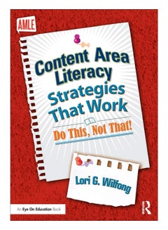 Content Area Literacy Strategies That Work paperback english 