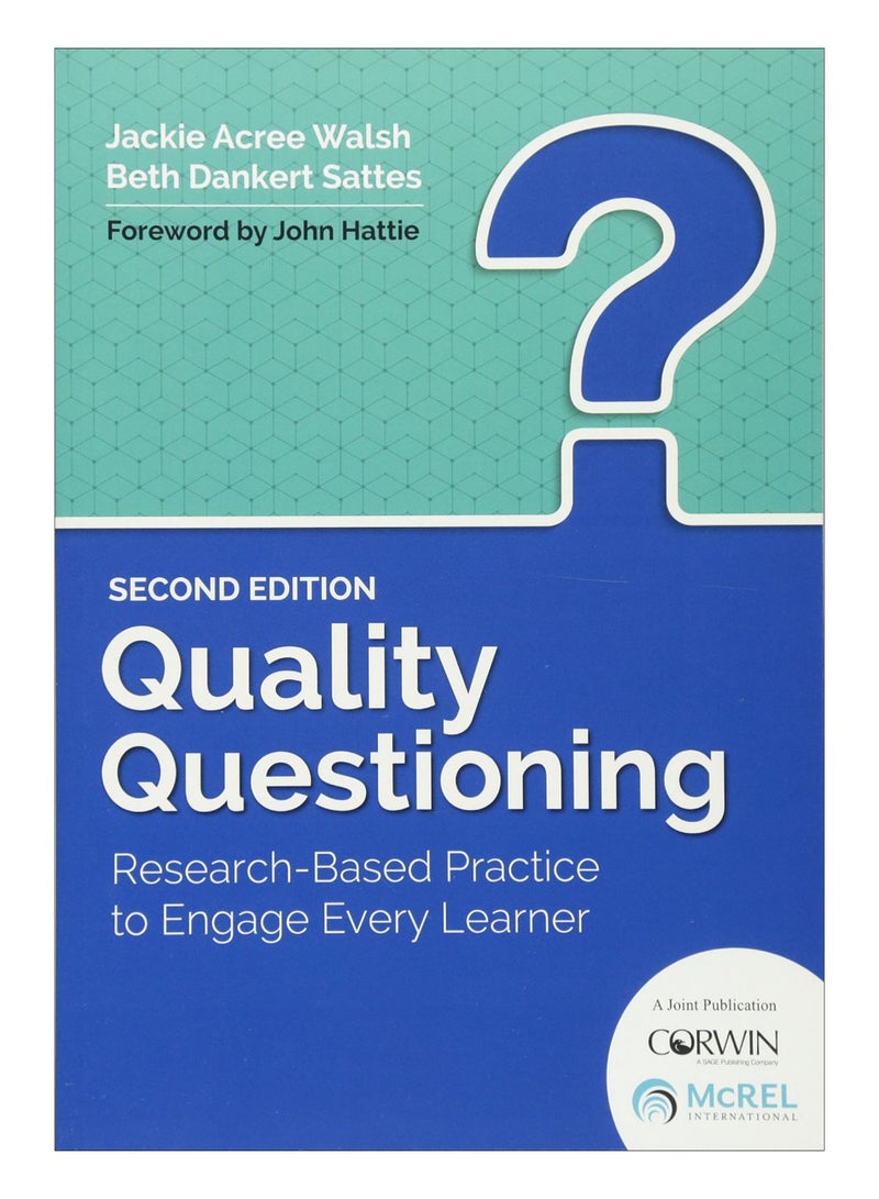 Quality Questioning Paperback English by Jackie A. Walsh