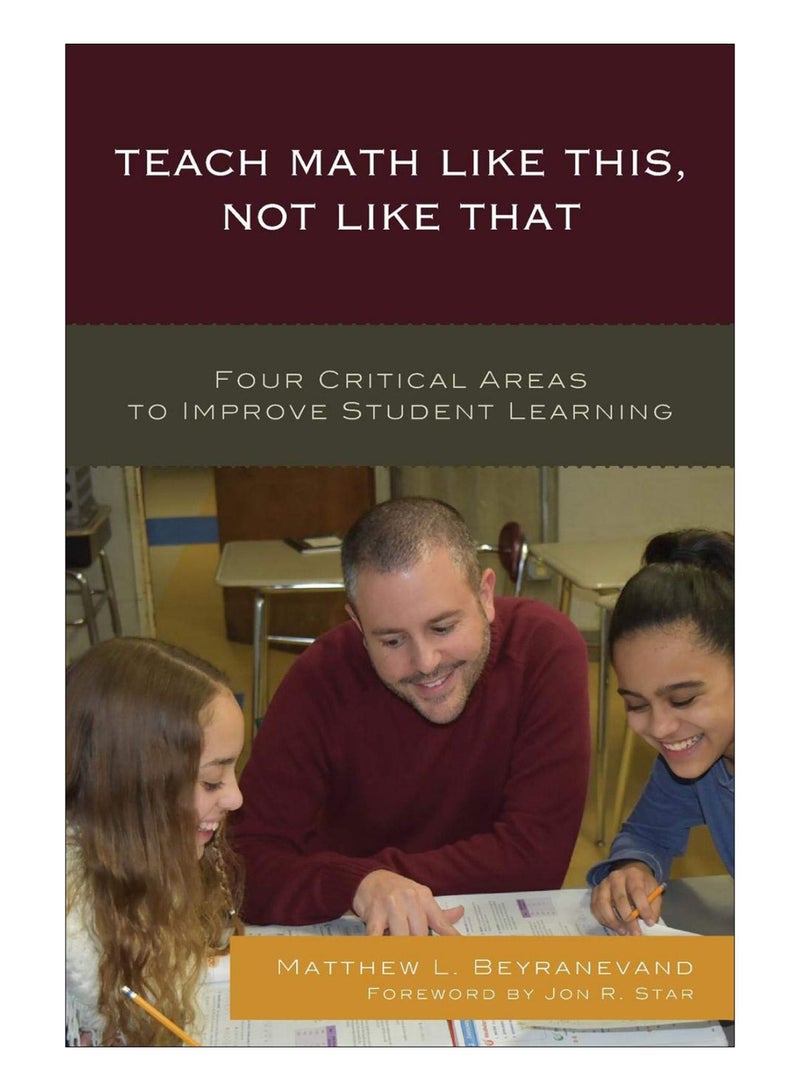 Teach Math Like This, Not Like That paperback english