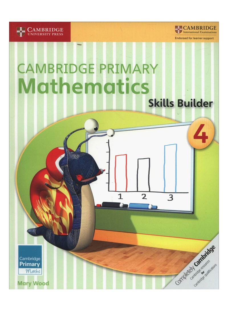 Cambridge Primary Mathematics Skills Builder 4 Paperback English by Mary Wood 