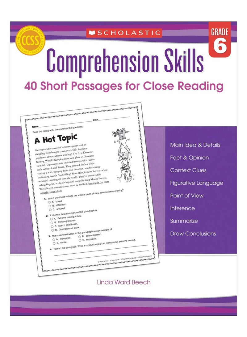 Comprehension Skills Paperback English by Linda Beech - 01-May-12 