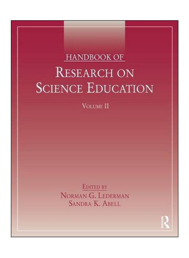 Handbook Of Research On Science Education, Volume Ii paperback english - 08-Aug-14 