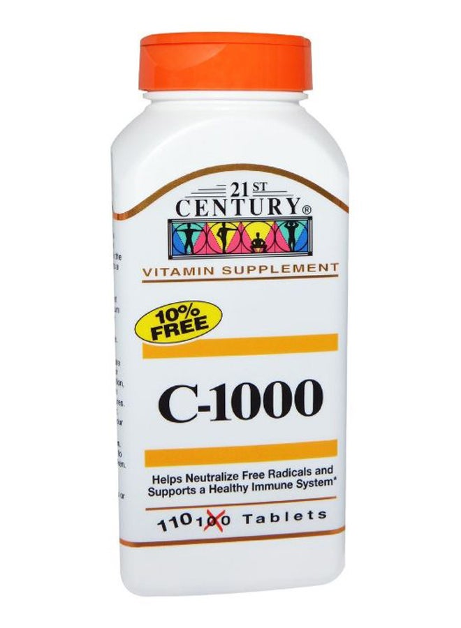 21st Century C-1000 Vitamin Supplement - 110 Tablet