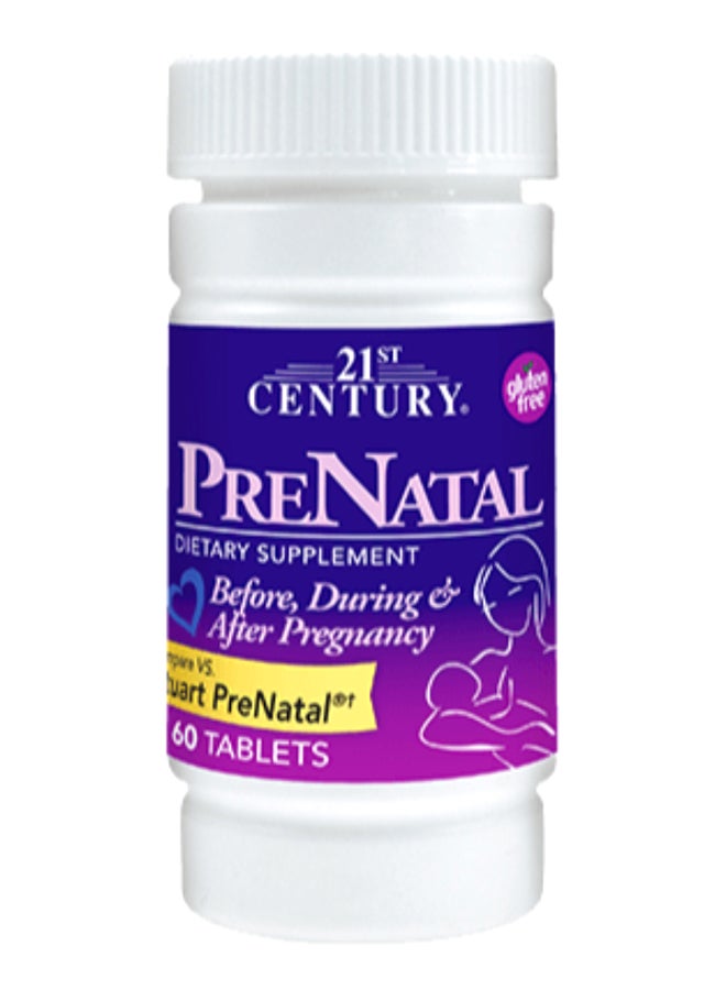 21st CENTURY Prenatal Pregnancy 60 Tablets  - Image 1