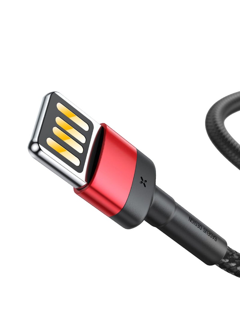 Baseus Type-C To USB Data Sync And Charging Cable Black/Red - Image 2
