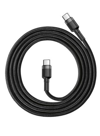 Type-C To Type-C Data Sync And Charging Cable Black/Grey - v1584115670/N35659444A_1