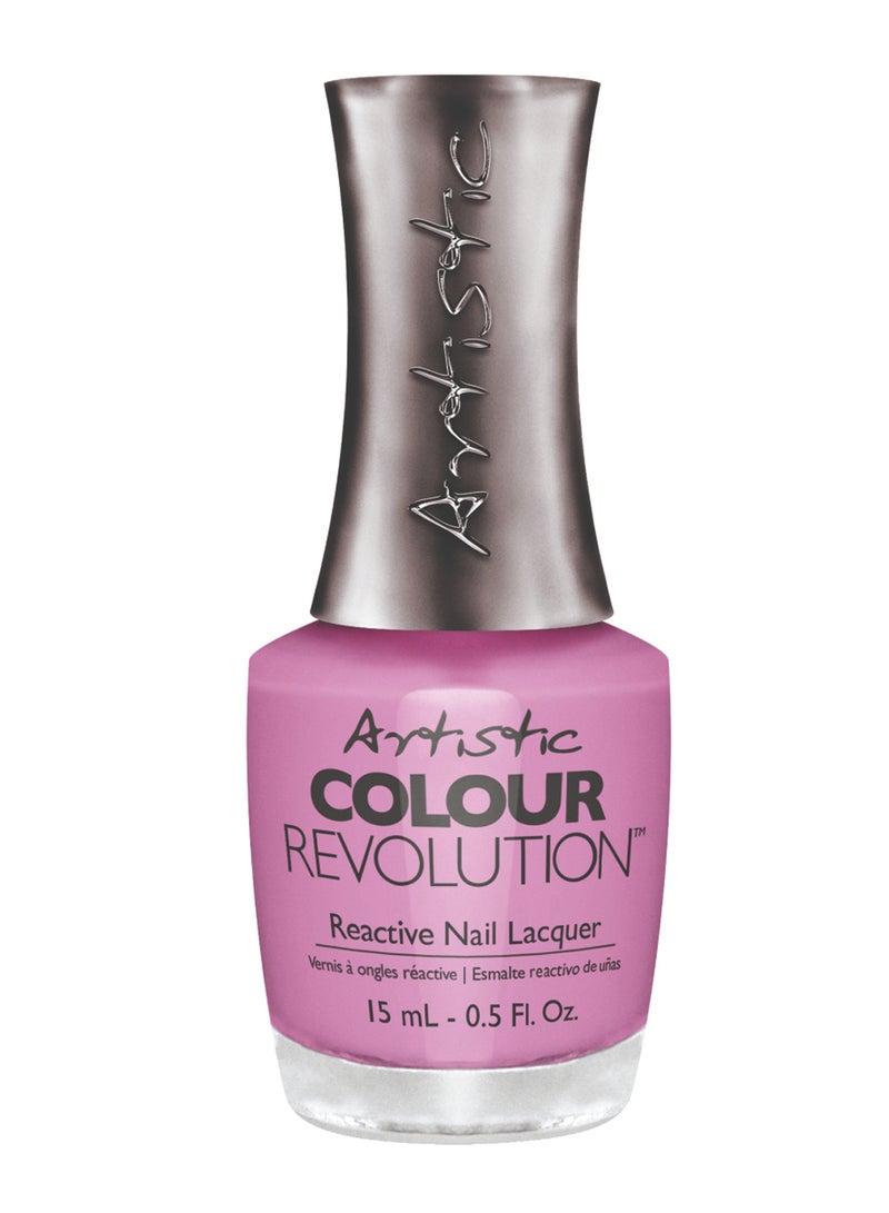 ARTISTIC Colour Revolution Reactive Nail Lacquer Gnarly In Pink - Image 1
