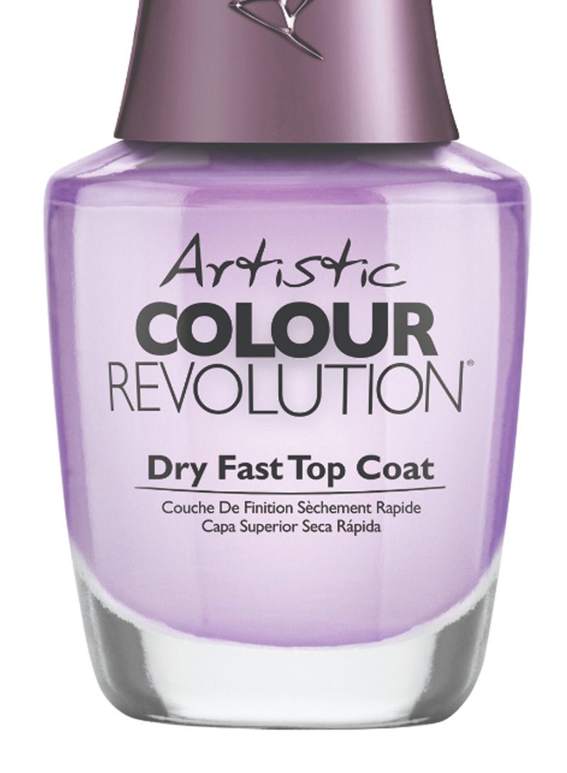 ARTISTIC Colour Revolution Reactive Nail Lacquer Dry Fast Top Coat - Image 2
