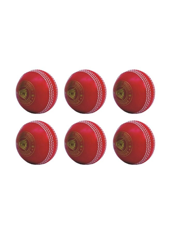 Generic Pack Of 6 Training Cricket Ball