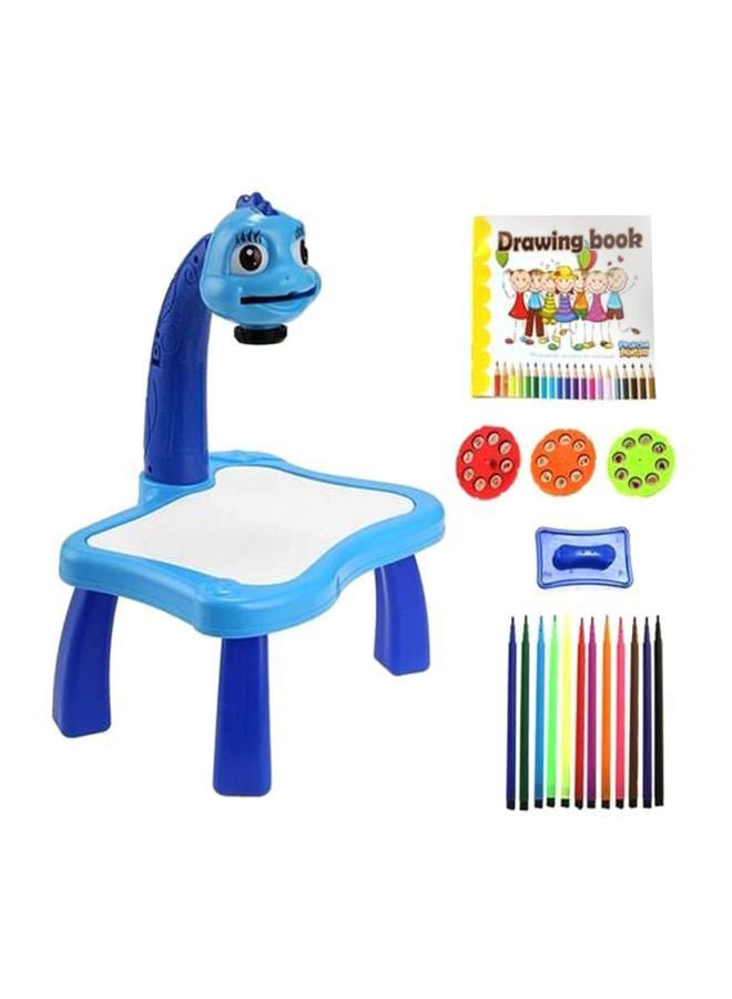 Boya Toys 18-Piece Projector Painting Set Blue/Green/Yellow  - Image 1