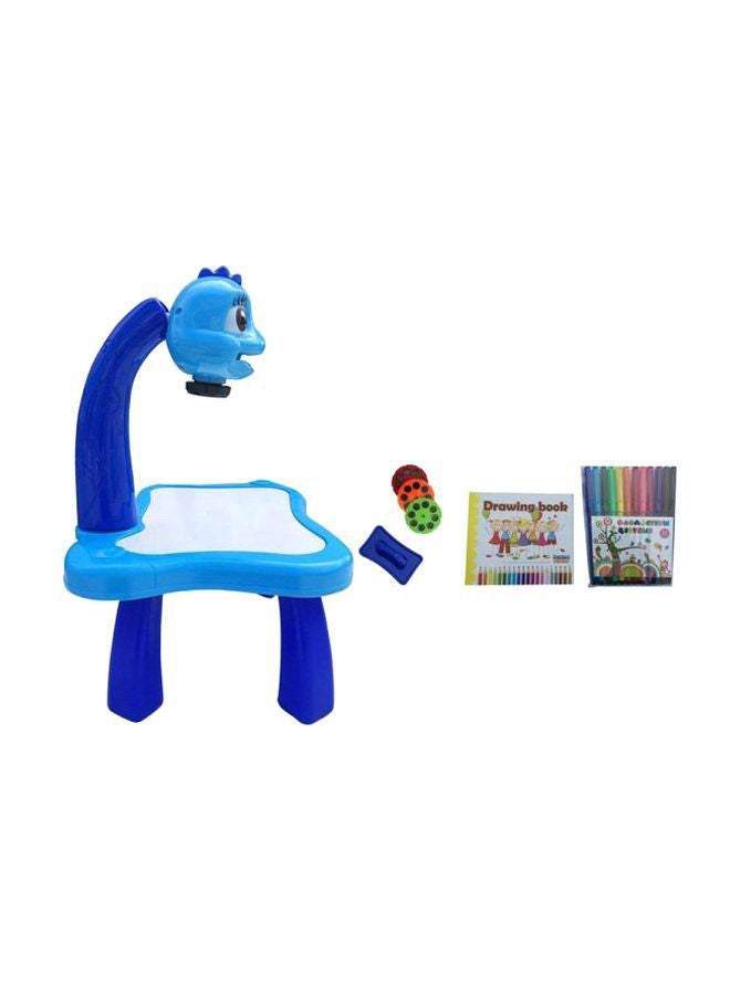 Aibecy 18-Piece Projector Painting Set Blue/Green/Yellow - Image 1