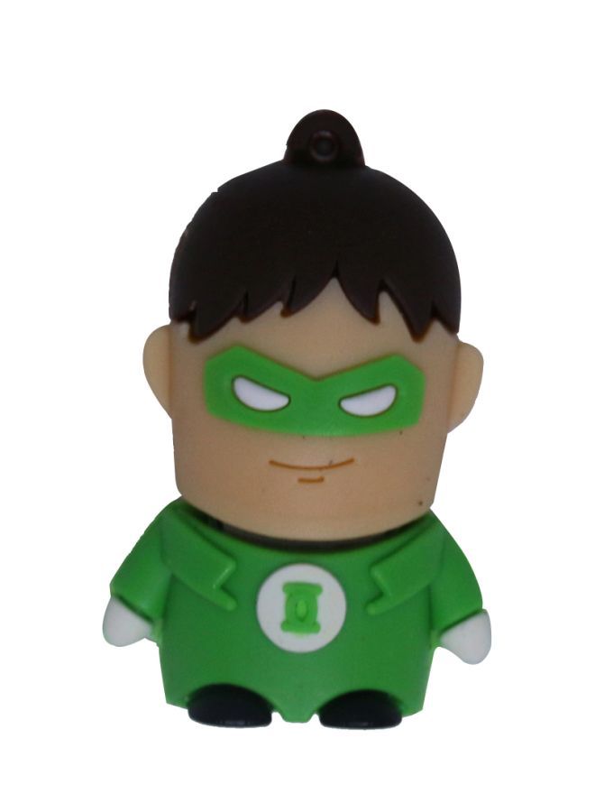 Green Lantern Shaped Flash Memory Drive 16 GB - Image 1