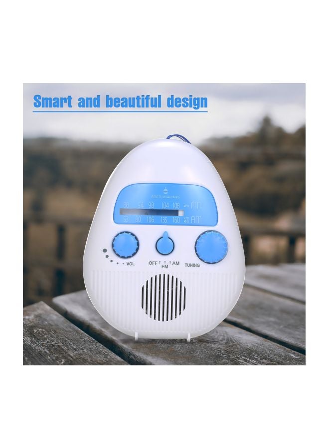 SY-900 Radio Receiver V7327 White/Blue  - Image 4