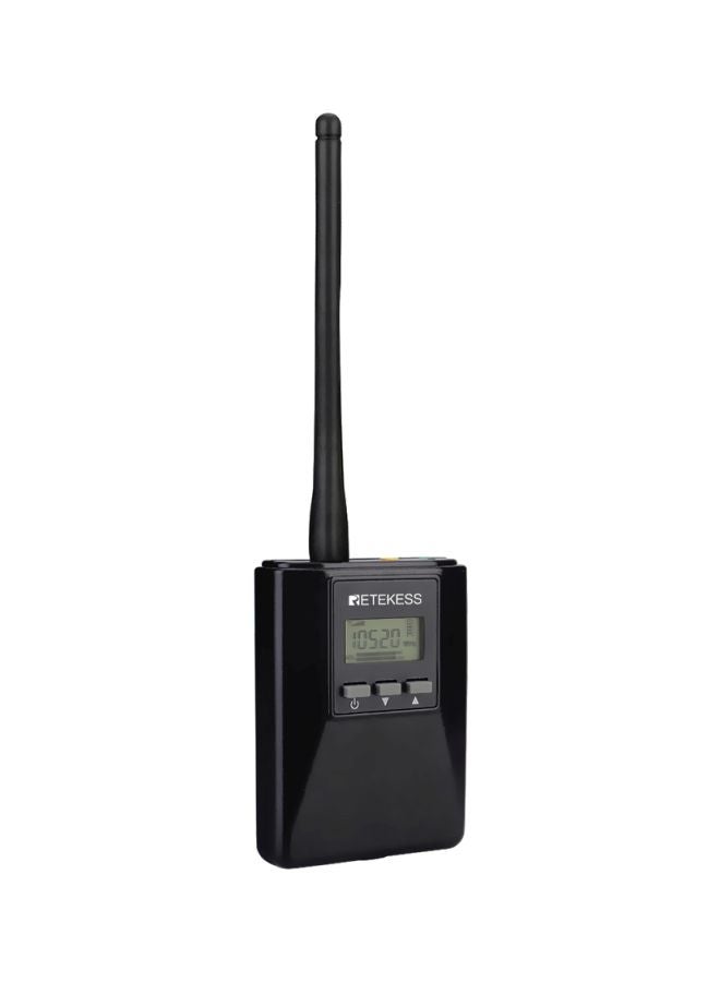 Retekess Portable FM Transmitter TR506 Black  - Image 2