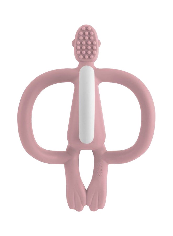 MATCHSTICK MONKEY Teething Toy, 3+ M - Dusty Pink  - Image 2