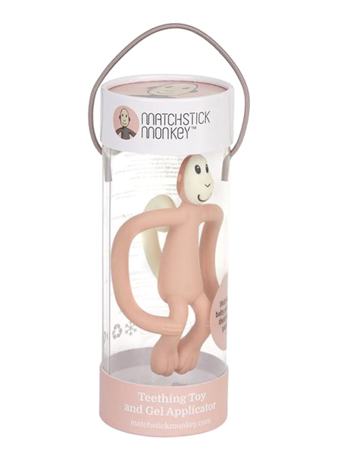 MATCHSTICK MONKEY Teething Toy, 3+ M - Dusty Pink  - Image 4
