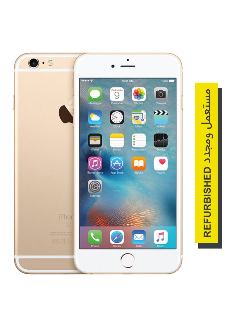 Apple - Refurbished - iPhone 6S Plus 128GB Gold 4G With Facetime - Image 1
