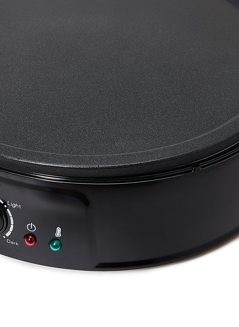 DESSINI 2-In-1 Non-Stick Crepe Maker 1200 W 9000 Black  - Image 4