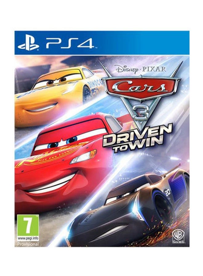 ديزني لعبة الفيديو Cars 3 Driven To Win - (إصدار عالمي) - سباق - بلاي ستيشن 4 (PS4)  - Image 1