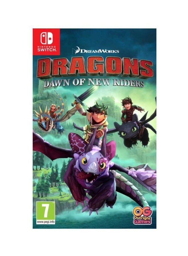 Outright Games - Dragons: Dawn Of New Riders (Intl Version) - Adventure - Nintendo Switch - Image 1