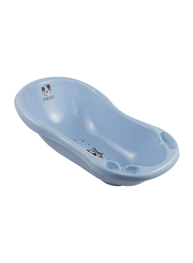 keeeper Mickey Baby Bath Tub With Plug - Sky Blue - Image 1