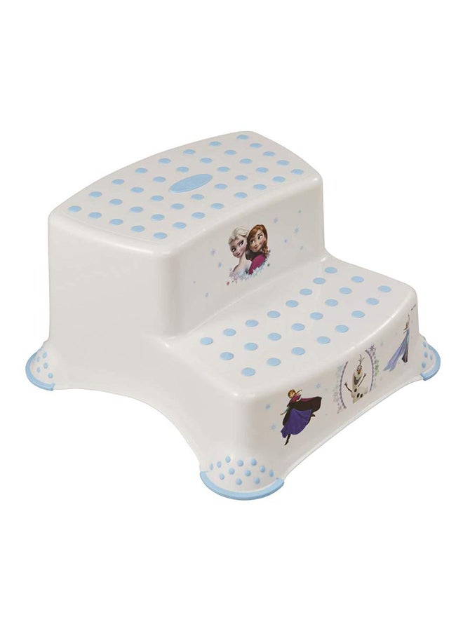 keeeper Anti-Slip Printed Double Step Stool  - Image 1