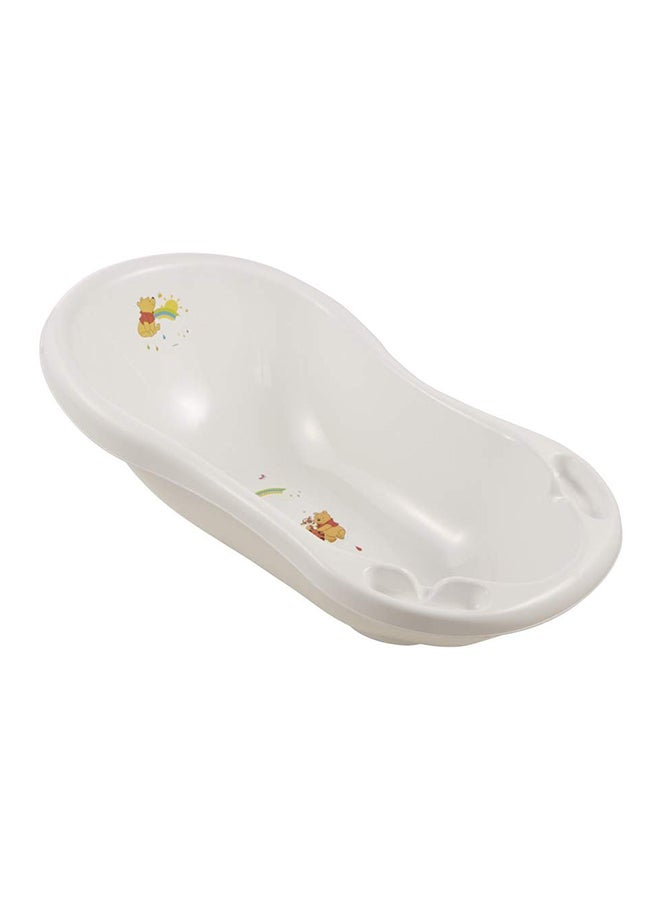 كييبر حوض استحمام مع سدادة - بلون أبيض - Image 1