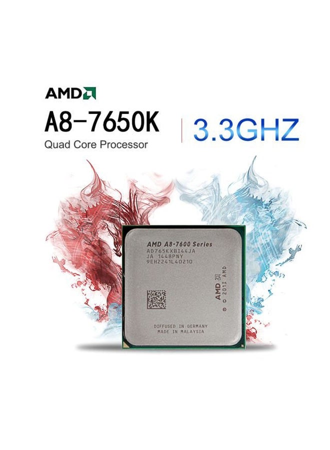 AMD - A8 Quad-Core Processor Silver - Image 1