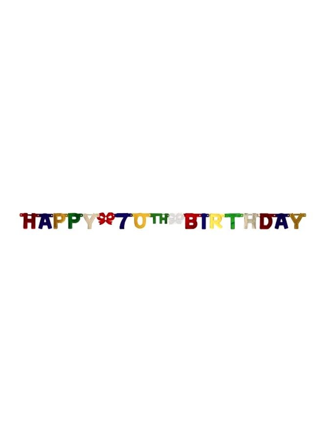 CREATIVE CONVERTING Creative Converting Party Decoration Jointed Banner 290051  - Image 1