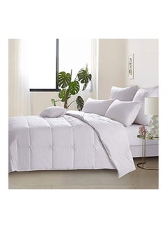 Home Elements Duvet Down Comforter White  - Image 2