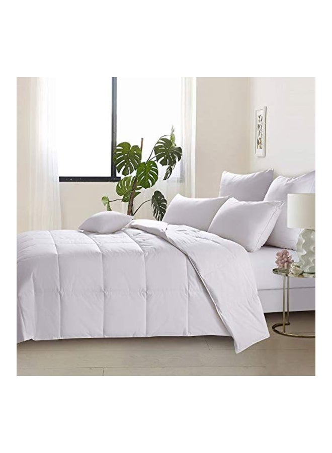 Home Elements Duvet Down Comforter White - Image 2
