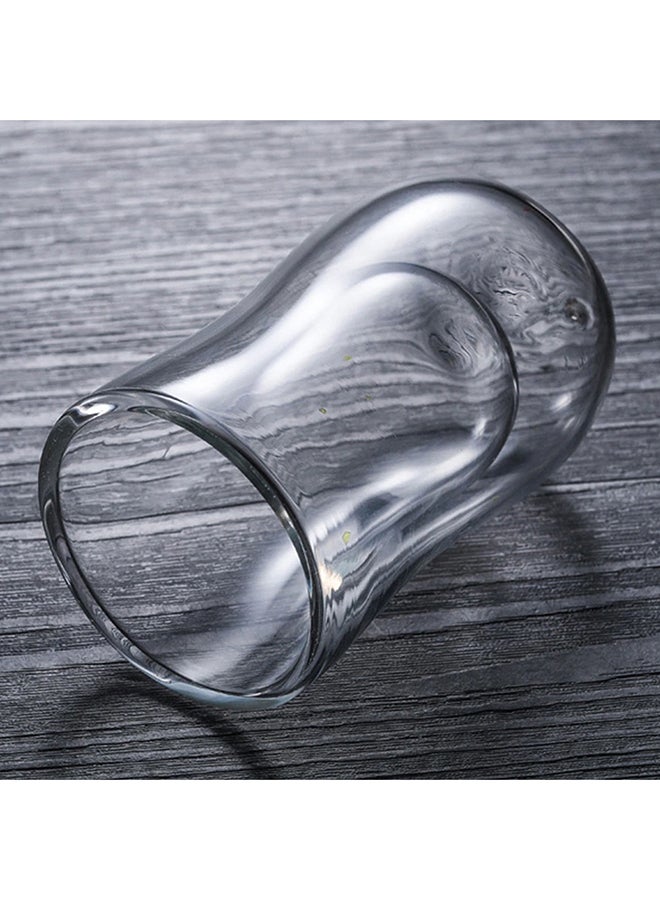 BLACKSTONE - 4-Piece Double Wall Estikana Glass Clear 100ml - Image 1