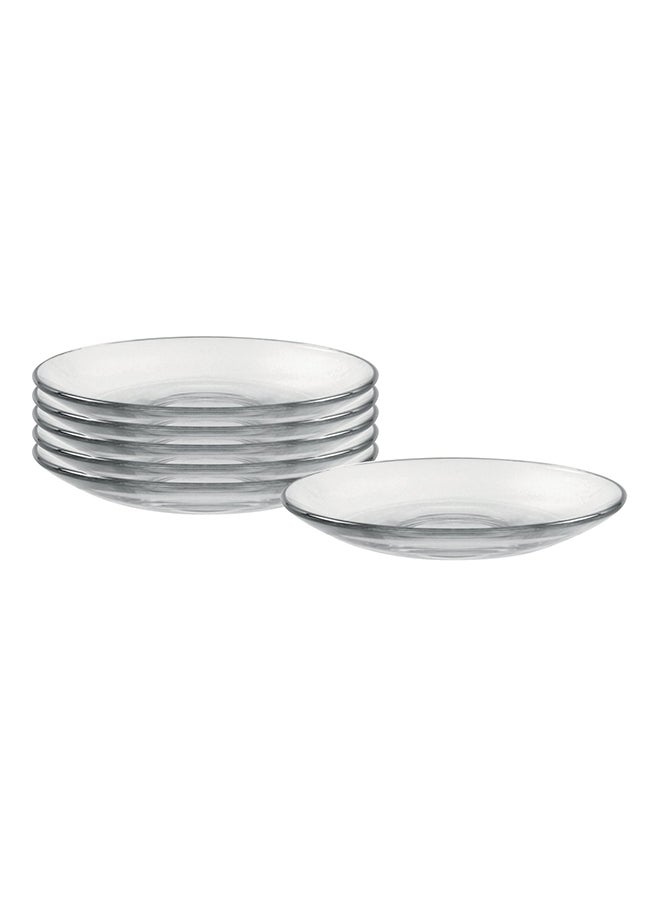 DURALEX 6-Piece Caprice Saucer Clear 14centimeter  - Image 3