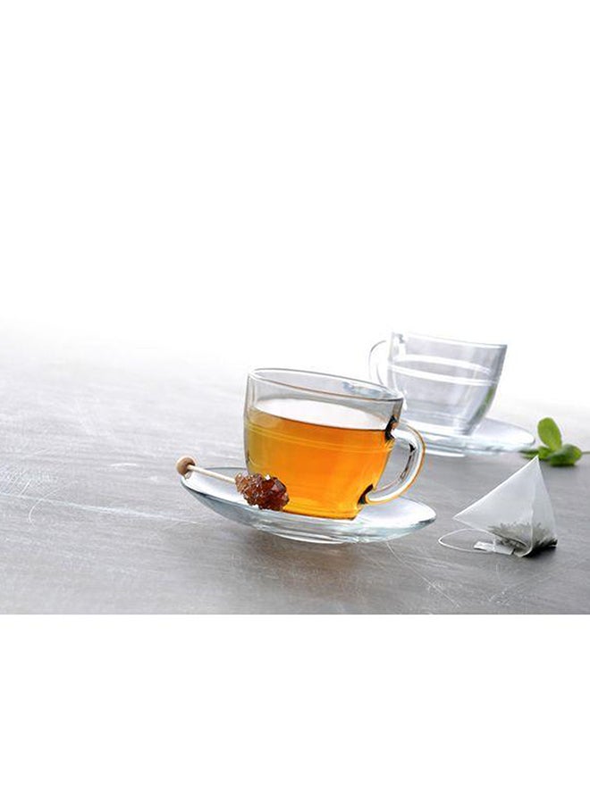 DURALEX 6-Piece Caprice Saucer Clear 14centimeter  - Image 4