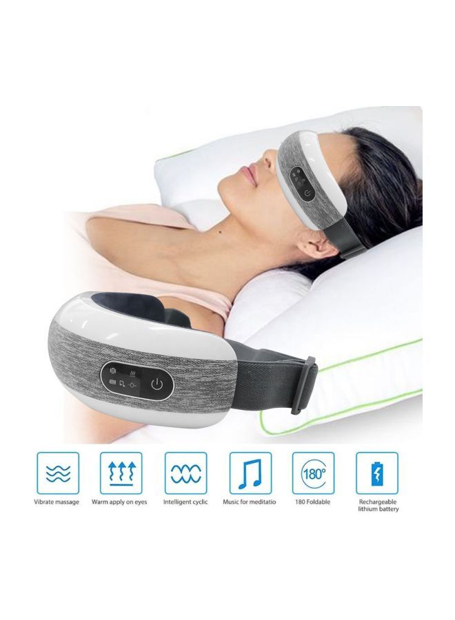 ARES Foldable Wireless And Rechargeable iGalaxy Eye Massager 4 Modes 180°, Vibration Heating Bluetooth Music Player  - Image 3