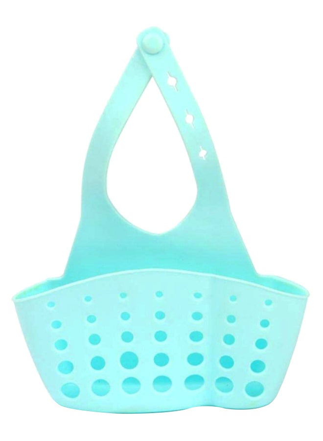 Portable Hanging Drain Basket Blue 20cm 
