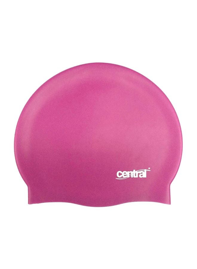 Central Silicone Swimming Cap