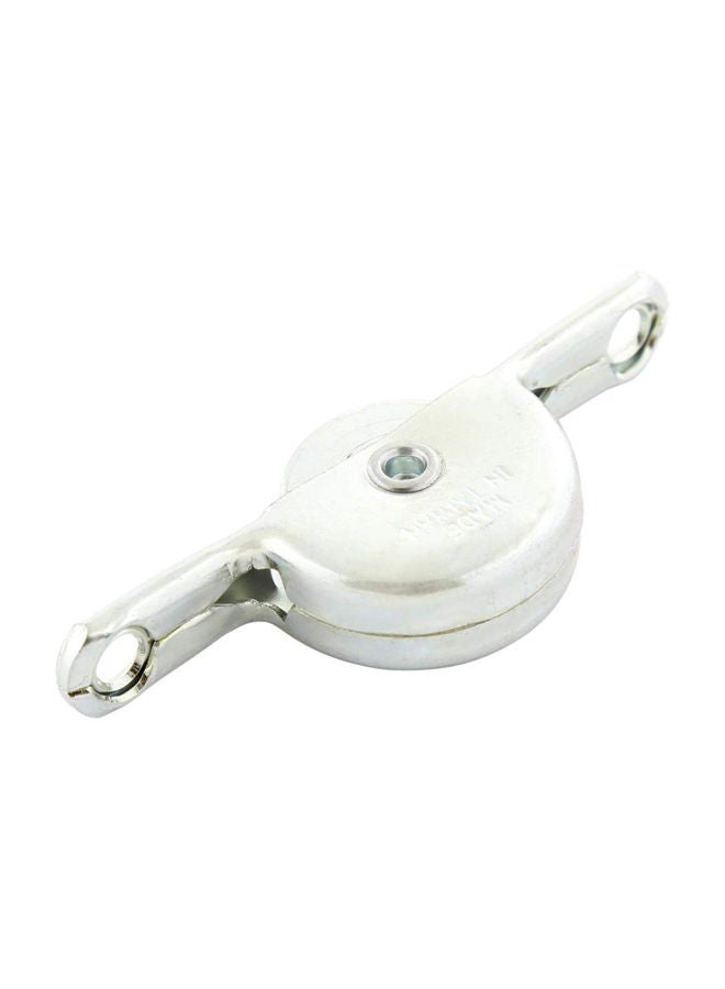 High Grade Flat Sliding Wheel Silver 1inch  - Image 2