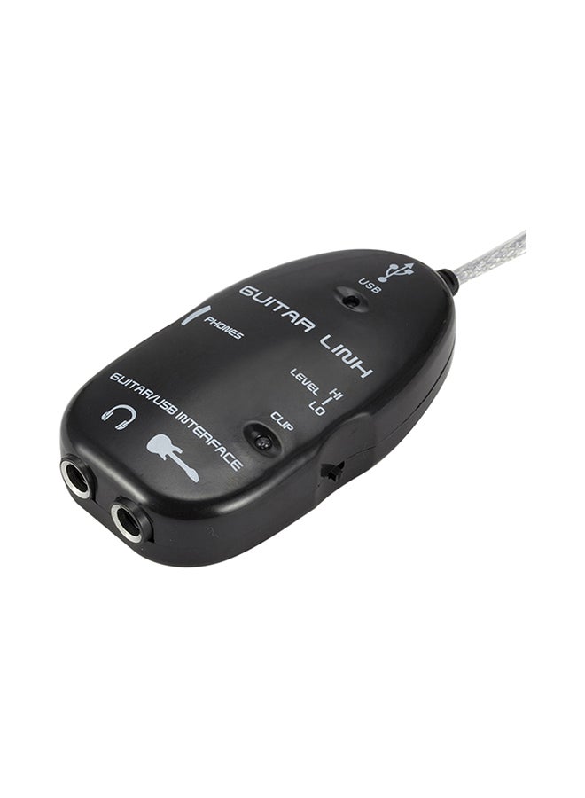 موصل صوت بكابل توصيل من الجيتار إلى واجهة USB - Image 2